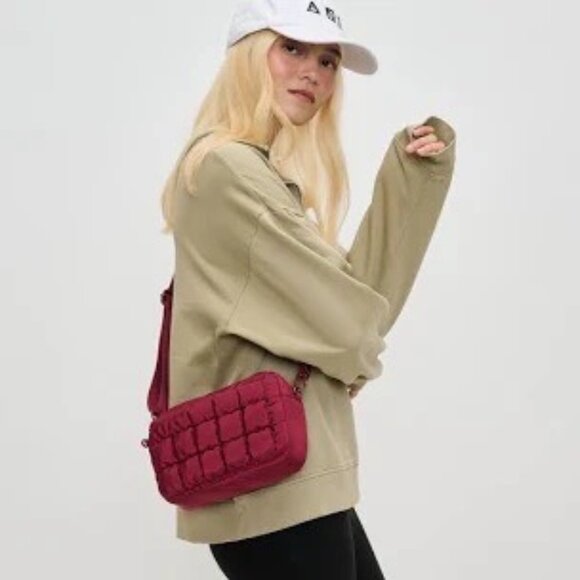 Sol and Selene Inspiration - Quilted Nylon Crossbody - Picture 5 of 5